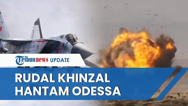 Putin Tembakkan Rudal Khinzal ke Odessa Beberapa Jam seusai Menaruh Karangan Bunga di Kota Pahlawan
