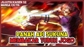 JJK S2 (116) | Ternyata Sukuna Juga Bisa MENGELUARKAN TEKNIK API dan Seketika Membakar Tubuh Jogo!!!