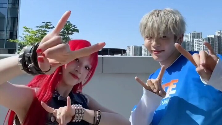 Song Yuqi x Jang Taro's "FREAK" Dance Challenge