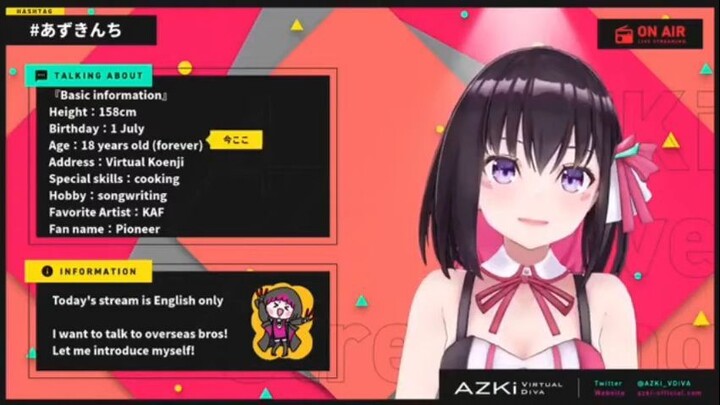 Azki Reveal her age (forevah 18) [Hololive Eng/Indo sub]