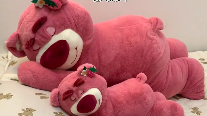 Mình cũng có gấu dâu do bạn trai tặng nè～