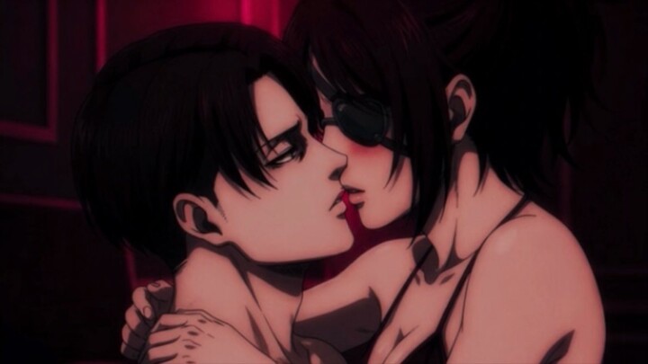Levi x hage kissing🔞‼️