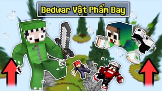 MINECRAFT BEDWARS, NHƯNG SỞ HỮU VẬT PHẨM BAY TROLL NOOB TEAM ĐẠI CHIẾN TRÊN BẦU TRỜI