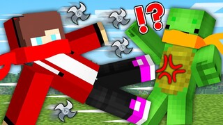 How Mikey & JJ Became NINJA in Minecraft! (Maizen Mazien Mizen)