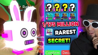 Is This Trade Worth Taking? Super RARE Easter Robot Secret Pet | Roblox Bubble Gum Simulator