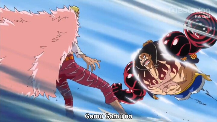 Gear 4th Luffy saat melawan Doflamingo