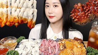 [ONHWA] The chewing sounds of oysters, sea sausages, and sea pineapples!