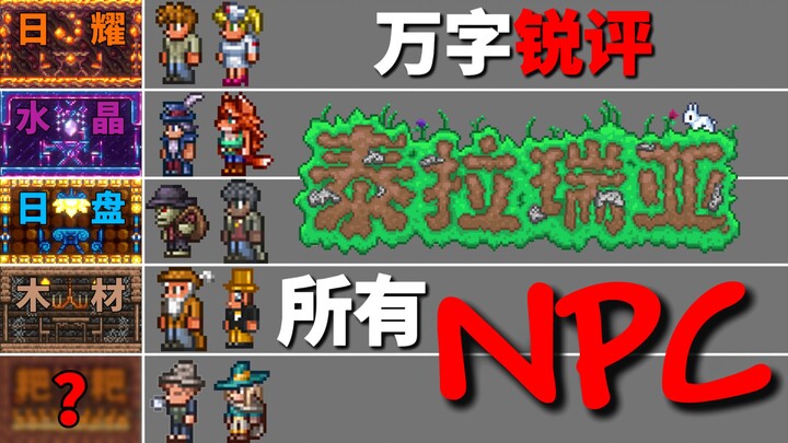A 10,000-Word Deep Dive: Every NPC in Terraria!