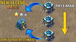 DON'T UNDERESTIMATE MY NEW TH12 LEGEND BASE + 4 REPLAY PROOF | DEFEND AGAINST TH13 ATTACK COC