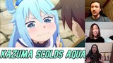 Kazuma and Aqua Play Rock-Paper-Scissors | Konosbua - Reaction Mashup