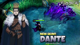 Kekuatan Iblis Sejati, Ini Dia Skin Dante Black Clover 🤯🔥‼️