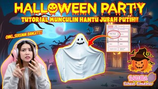 CARA TUTORIAL MUNCULIN HANTU JUBAH PUTIH BUAT PESTA HALLOWEEN!! SAKURA SCHOOL SIMULATOR - PART 626