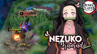 OMG 😱 | NEZUKO SAVES ALL  FROM POISON SCENE | NEZUKO in MOBILE LEGENDS