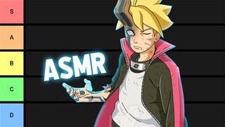 ASMR | Tier list PROTAGONISTES D'ANIMES! 🌀