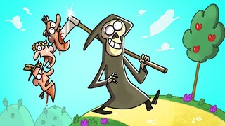 Grim Reaper | Cartoon Box 299 by Frame Order | Hilarious Grim Reaper Cartoons| Rascals Comeback