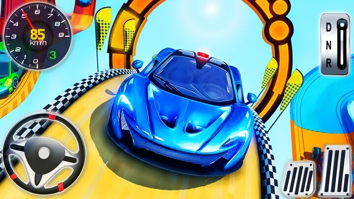 Mega Ramp Car Stunts Racing Impossible Tracks 3D - Android GamePlay