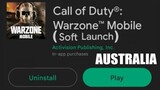 Warzone Mobile Soft Launch Australia Beta Phase 1 (PROOF & FULL DETAILS) Warzone Mobile