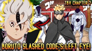 HINDI PALA SI SASUKE KUNDI SI BORUTO ANG NAGBIGAY NG EYE SCAR SA  MATA NI CODE SA BORUTO TIME SKIP?
