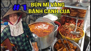 #1 (Thứ 5): Cực ngon món bún mì vàng, bánh canh cua (Chị Má Nuôi 7 Ngày 7 Món Hơn 30 Năm)