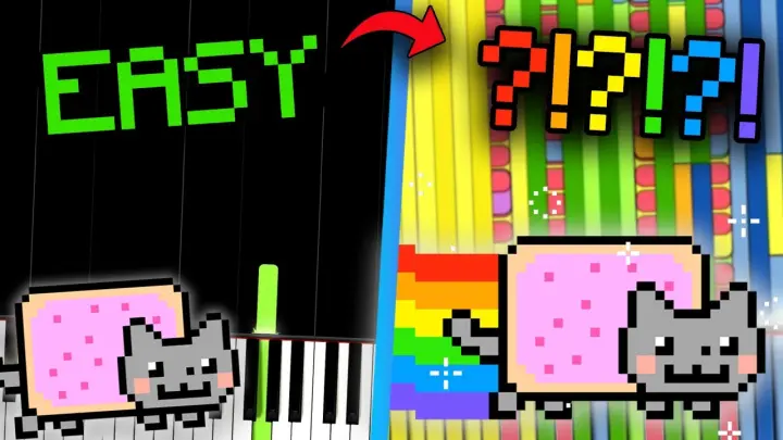 Nyan Cat EASY to IMPOSSIBLE