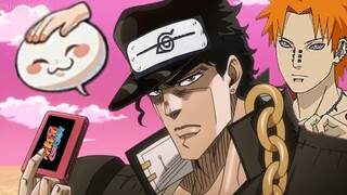 Jotaro memainkan game seluler Naruto, tetapi agen Tianyou [JOJO]