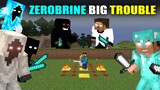 HEROBRINE FOUND ENTITY 606 GANG 😱 ZEROBRINE IS TRAPPED | HOGALALLA VERY ANGRY ON HEROBRINE