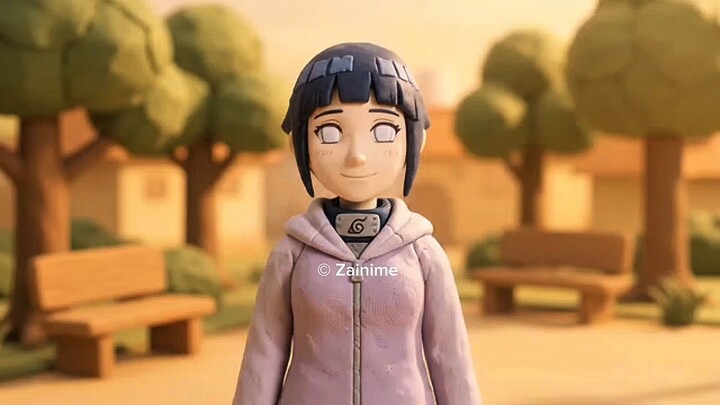 Cerita Hinata, Pemalu Namun Memiliki Hari Yang Kuat ! (Clay Animation AI)