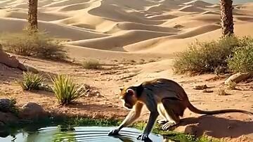 Now you know how to find water when lost in the desert like the natives.