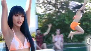 Hiện trường quay "Nhảy cầu" của Minnie + Điền Tiểu Quyên!