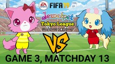 FIFA 19: Jewelpet Tokyo League | Kashiwa Reysol VS Kashima Antlers (Game 3, Matchday 13)