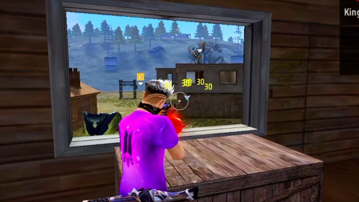free fire amazing 1 vs 4 in cs ranked #shorts #freefire #viral #editb