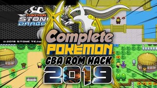 Amazing GBA Rom Hack 2019 [Complete] Pokemon StoneDragon 2, New Graphics, New Rival New Story&Region