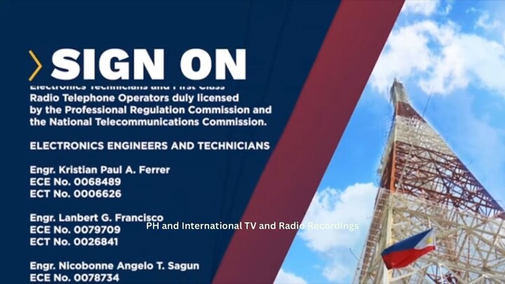 PTV 4 Manila Sign on September 5 2025