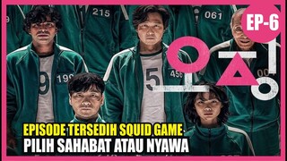 ALUR CERITA SQUID GAME EPISODE 6, Ketika Harus Memilih, antara sahabat atau teman.