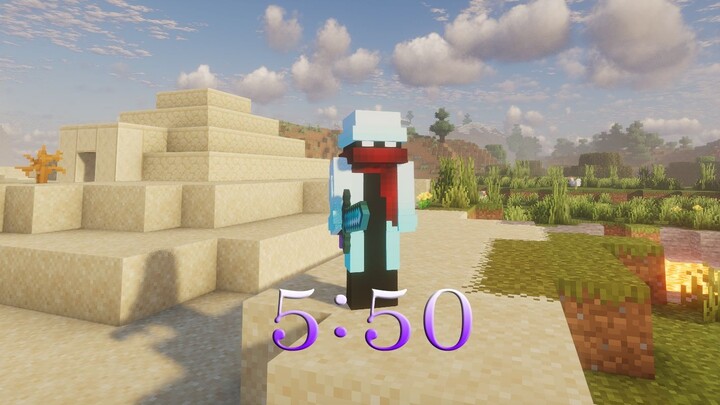 MC ranks first in China and worldwide in the weekly speedrunning ladder.