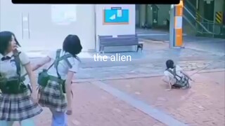 the alien subrang Ganda nakakatakot😢