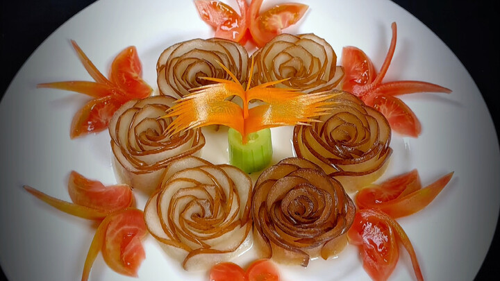 Es buah pir dibuat seolah-olah mahal tak terjangkau #HarumBungaPir #EsBuahPir #MakanDenganRasaSakral