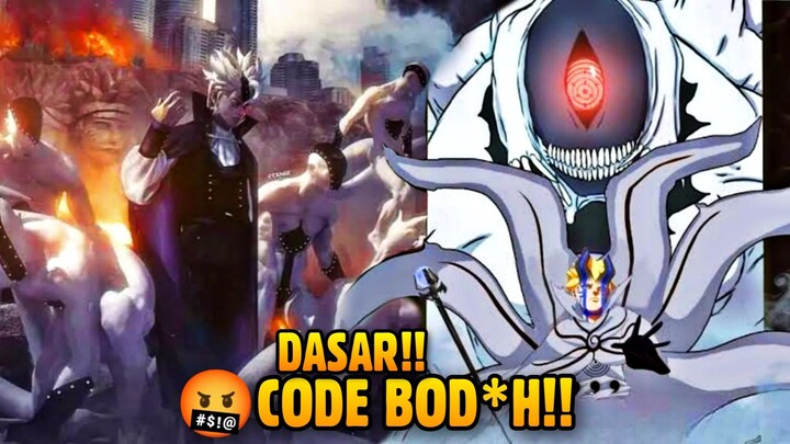 Parah!! Boruto Menjadi Jincuriki Juubi Karena Ulah Code