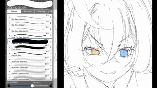 ILLUSTRATION MAKING [Hoshino - Blue Archive]