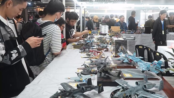 Definisi tertinggi di seluruh jaringan! Kompetisi Model Guangzhou Karya Model Militer