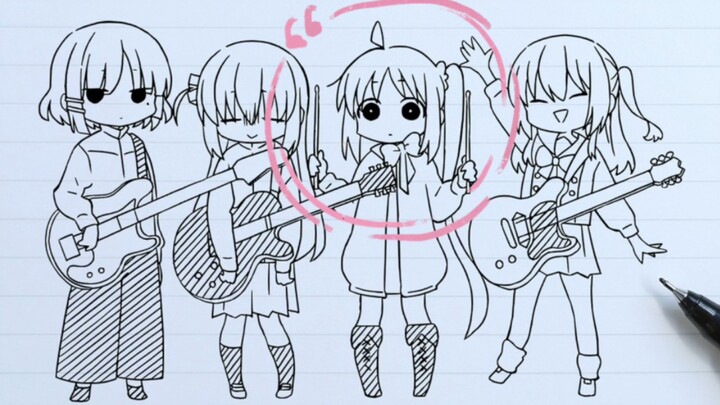 [Lonely Rock] Lu Team: "Isn't it cute to hold drumsticks?"