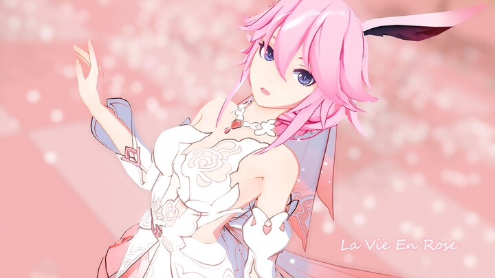 [ Honkai Impact 3/2D Rendering] Yaezakura - A Fantasy Dream When I look back, the cherry blossoms ar