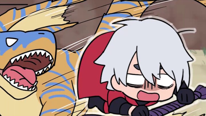 [Monster Hunter Comics] Daily life of rescue shield axe xdx~