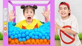 Baby Doll Inside The Magic Cube Challenge - Funny Stories About Baby Doll Family