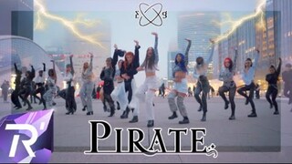 法国RISIN'舞社|EVERGLOW《PIRATE》街头超强翻跳dance cover路演kpop in public