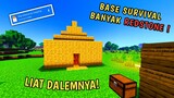 BASE BAWAH TANAH SURVIVAL BANYAK REDSTONE! - Map Showcase Minecraft #17