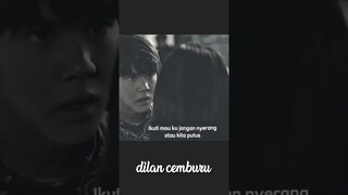 dilan emosi saat di samperin milea dengan cowok lain