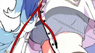 Vtuber Gawr gura Collab bareng Kobo kaneru😍😍😍