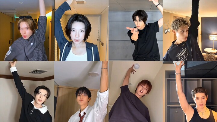 8 K-pop Idols Take on the Spider-Man Ceiling-Hanging Challenge