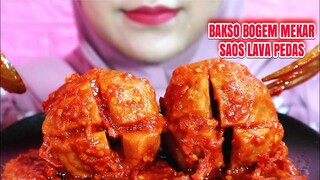 ASMR BAKSO BOGEM MEKAR SAOS LAVA CABE MERCON PEDAS | ULUL ASMR MUKBANG INDONESIA